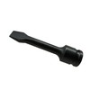 1/2-inch Drive Slotted Screwdriver Bit Socket, Heat-Treated Cr-Mo Alloy Steel,