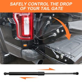 Tailgate Assist Shock for Ford F150 2015-2023, Truck Tailgate Shock Accessories Compatible with 2015 2016 2017 2018 2019 2020 2021 Ford F150 XL XLT Platinum Raptor King Ranch, Ford F150 Accessories