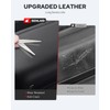Benlari Windshield Bag, 3 Pocket Batwing Fairing Windshield Bag, Waterproof