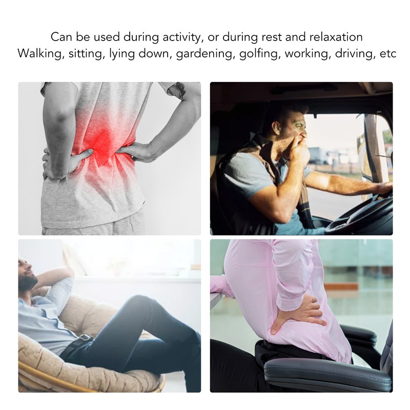 Lumbar Traction Belt Inflatable Improve Pain Back Decompression Belt Lumbar