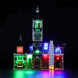 GEAMENT LED Light Set for Haunted House At The Fair Compatible with Creator Fairground Collection 10273 Haunted House Building Blocks Model (Model Set Not Included)