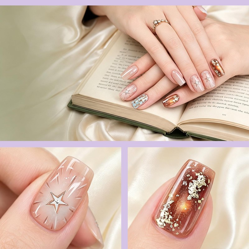 Sandwich Dual Nail Shapes Set - 180 Pieces Multifunctional Sandwich