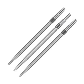 Target Darts Swiss Points, Nano Swiss Point Dart Tips (Pack of 3) 40 mm, Silver, Interchangeable Dart Tips, Professional Dart Accessories