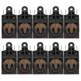 OATIPHO 10 Piezas Interruptor De La Tetera Interruptor Térmico Para Cafeteras Metalico Límite De Control Térmico Termostato 13a Abdominales Hervidor Eléctrico