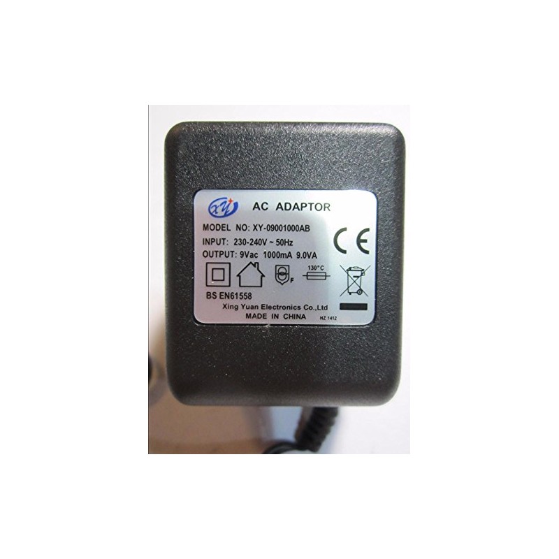 Replacement for 9V AC-AC Adaptor for Digitech RP155 guitar multi-effect