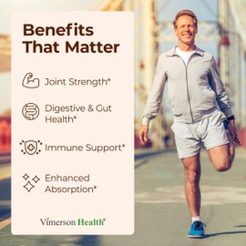 Turmeric Curcumin Supplement with Ginger Root for Joint Support, Digestive & Gut Health - Contains Organic Turmeric Curcumin with Black Pepper (Bioperine) for Enhanced Absorption - 60 Capsules, 2 Pack