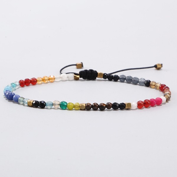 Healing Gem Bracelet ·  Chakra Bracelet · 12 Zodiac Bracelet · Constellation Bracelet · Stress Anxiety Relief · Protection Bracelet Gift