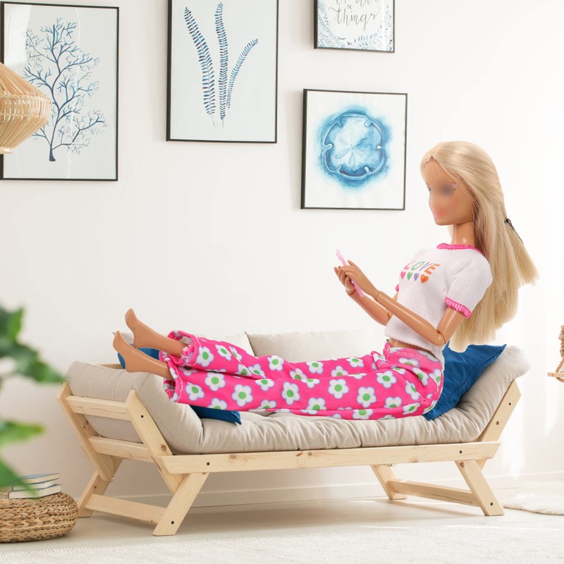 Festfun Doll Accessories Bag Laptop Tablet Phone Headset Accessories for