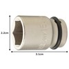TONE Impact Socket 3NV-15 Insertion Angle 0.3 inch (9.5 mm)