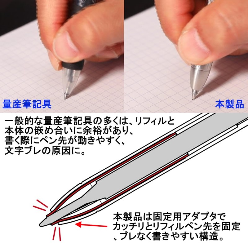 Deff Dief Refill Pen Jacket Converts Into Fine Writing Instruments