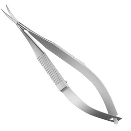 TYVOM Cuticle Scissors Extra Fine Curved Nail Scissors Professional Precise Pointed Tip for Dry, Dead Skin,Skin Care,Eyebrow, Eyelash, Trim Nail and Dry Skin