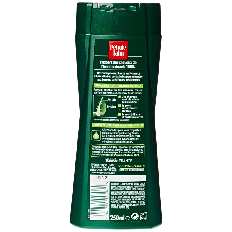 Petrole Rooster Shampoo Kraft Vitality The Original Green 1ml -