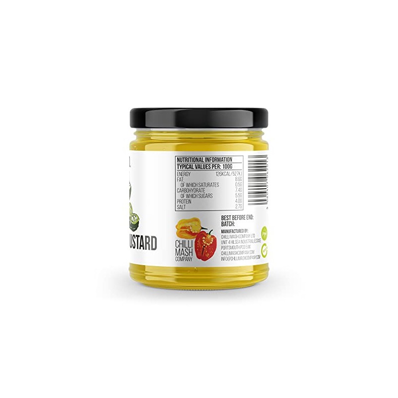 Chilli Mash Company Jalapeno Chilli Mustard 190 ml