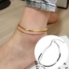 Joy Harmony Anklet for Women and Men, Metal Allergy Friendly,