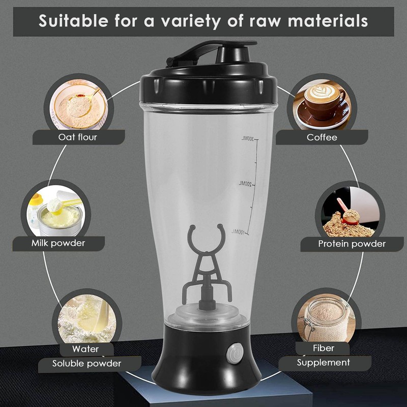 Hausdec 300ML Automatic Self Stirring Protein Electric Portable Movement Mixing