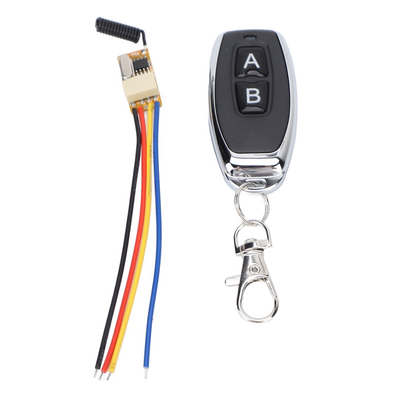 Mini Remote Relay 433MHz Learning Wireless RF Transmitter Receiver Switch