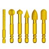 MoToNa 6 Piece Diamond Bar Diamond Polishing Bit Diamond Grinding