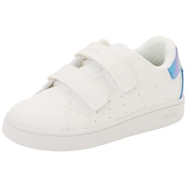 Geox Scarpe da Ginnastica B ECLYPER Girl A, Bianco/Blu, 26 EU