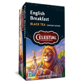 Celestial Seasonings English Breakfast Black Tea 20 Count