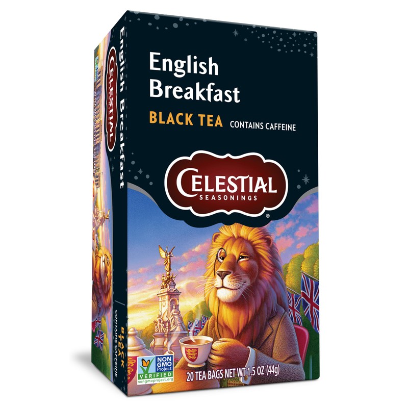 Celestial Seasonings English Breakfast Black Tea 20 Count