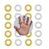 zalati Finger Massager 20pcs Finger Massage Rings Acupressure Massager for