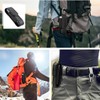 JEYORZY Tactical Flashlight Bag Holster, Flashlight Holster Holder Cover Nylon