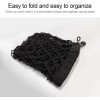 NoBrand Rear Cargo Net, Adjustable Elastic Storage Organizer Net, Trunk-35.4"x15