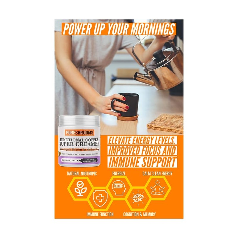 PureShrooms Original Creamer (Lavender Vanilla)