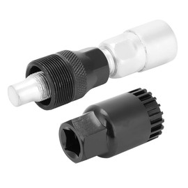 Bicycle Crank Remover with Extension Mandrel, Bicycle Crank Remover, Practical, Easy to Use, Removal Tool, Bicycle Repair, Made of High Carbon Steel