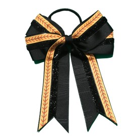 IT'S RIDIC! Cheer Bow | Hair Tie | Ponytail Holder Packaged for a Team with Team Colors in Sets of 5