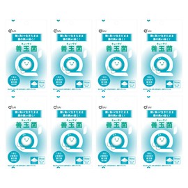 Kyusai Good Bacteria, 0.5 oz (14 g) (0.04 oz (1 g) x 14 Bottles), 1 Bag, Approx. 14 Days, 8 Bags Bulk Purchase