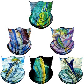 Neck Gaiter Sun UV Protection,Cool Gator Face Scarf Cover Mask Balaclava for Men Women Girls Boys,Breathable Bandana Neck Warmer Headband Headwear,Head Wrap for Motorcycle Cycling Outdoors