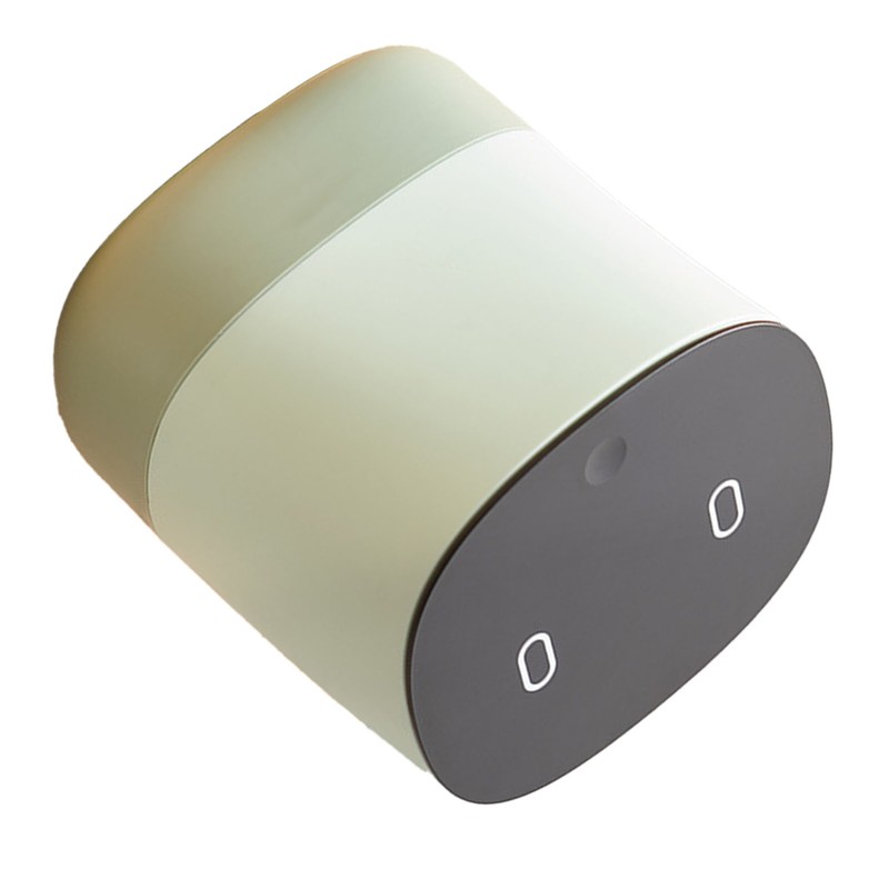 Mini Trash Can with Lid Small Desktop Trash Can Detachable
