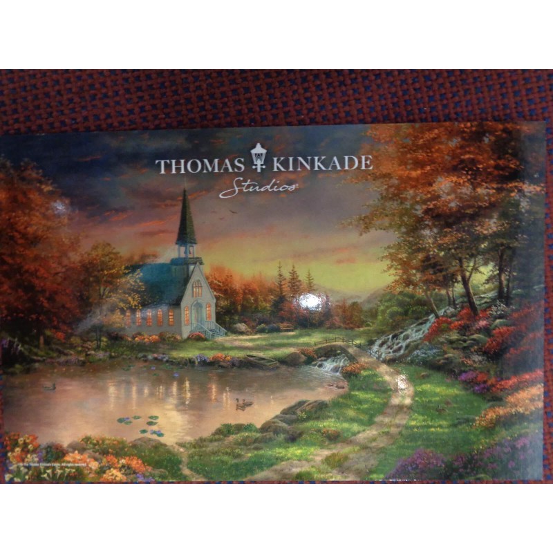 Thomas Kinkade Postcards Chapel of Reflection, Reflections of Family II