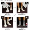Seikatsu Silk Cold Socks, Cotton, 5 Toe Socks, 100% Cotton,
