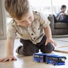 LGQHCE Bus Toy Truck,Bus Model Car Roles Toy Cars Alloy
