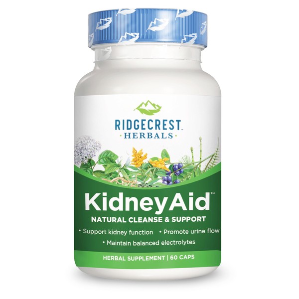 RidgeCrest Herbals KidneyAid - 60 Vegetarian Capsules