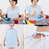 NICEYEA Bib for Adults and Older, Adjustable Bib Drool Cloth,