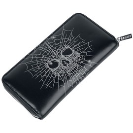 Banned Alternative Illusionary Women Purse Black Polyurethane, Polyester Gothic, Rockwear, black