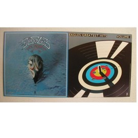 Eagles Album Covers 2 Sided Poster Greatest Hits Live The Very Best Of