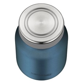 THERMOcafé by THERMOS TC Food Jar Night Blue Mat 0.50 L, Insulated Food Jar, Thermal Container, Double-Walled Lunch Pot Made of Stainless Steel, Leak-Proof, Dishwasher Safe, for Office and Travel