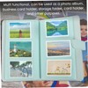 jojofuny 3pcs Travel Photo Album Stylish Picture Storage Book with