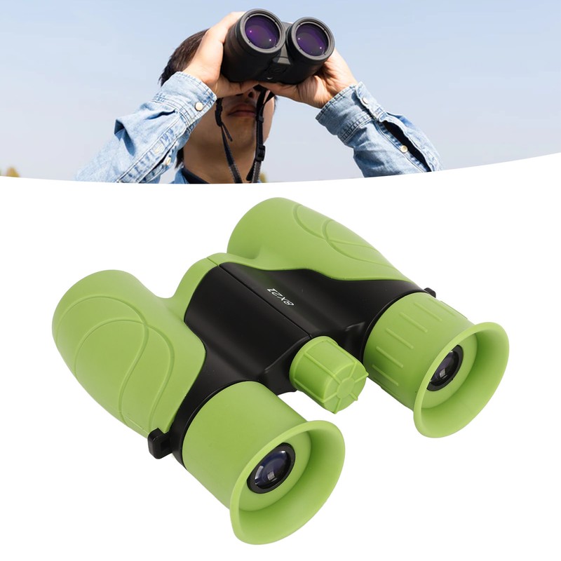 Outdoor Mini Kids Binoculars Foldable Anti Slip Portable Children Binoculars