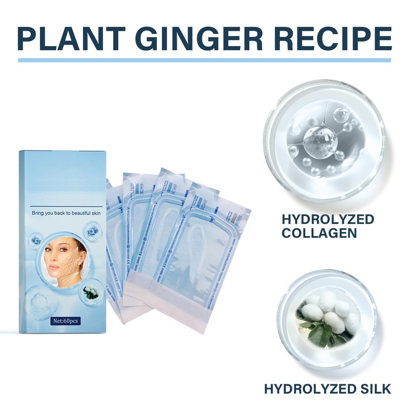 Dyceittdia 120 pieces collagen silk threads, protein lifting lines, skin