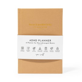 ADHD Planner for Adults: Focus Planner For Productivity - A planner for Neurodivergent Brains - Organization, Goal-Setting, and Time Management - Gift for Men and Women with ADHD