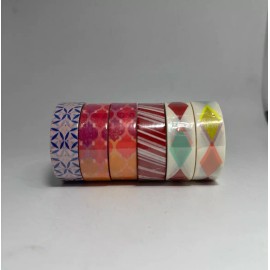 Scotch Expressions Washi Tape (6 pack) 15 mm × 7 m