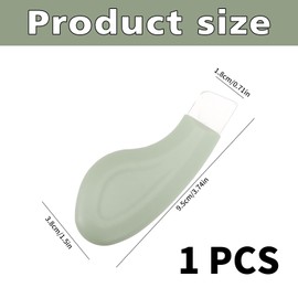 Mitesserentferner Schaber,Hautschrubber Entfernen für Tiefenreinigung von Nase & Gesicht,Sicherer Blackhead Remover mit Skin Spatula Technologie,Komedonenquetscher Gesichtsschaber für Männer & Frauen