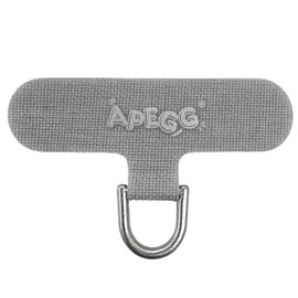 APEGG Strap Holder, Smartphone Strap, 0.01 inch (0.3 mm), Durable, Compatible with Strap Holes, No Charging Interference, Fall Prevention, Compatible with All Models, Smartphone Shoulder Strap, Easy