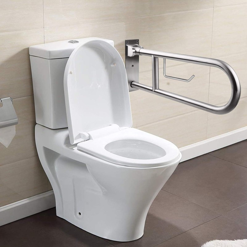 Toilet Grab Bar Stainless Steel Handicap Rails Grab Bars Bathroom