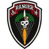 D Company 1/75th Ranger Patch
